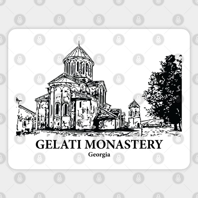 Gelati Monastery - Georgia Magnet by Lakeric